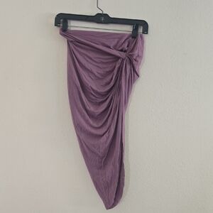 Charlotte Russe Asymmetrical Skirt in Lavender